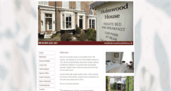 Desktop Screenshot of holmwoodhousehotel.co.uk